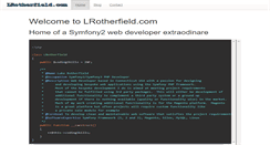 Desktop Screenshot of lrotherfield.com